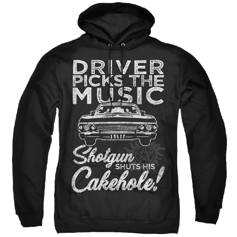 fitted hoodieSupernatural Driver Picks Music - Pullover Hoodie