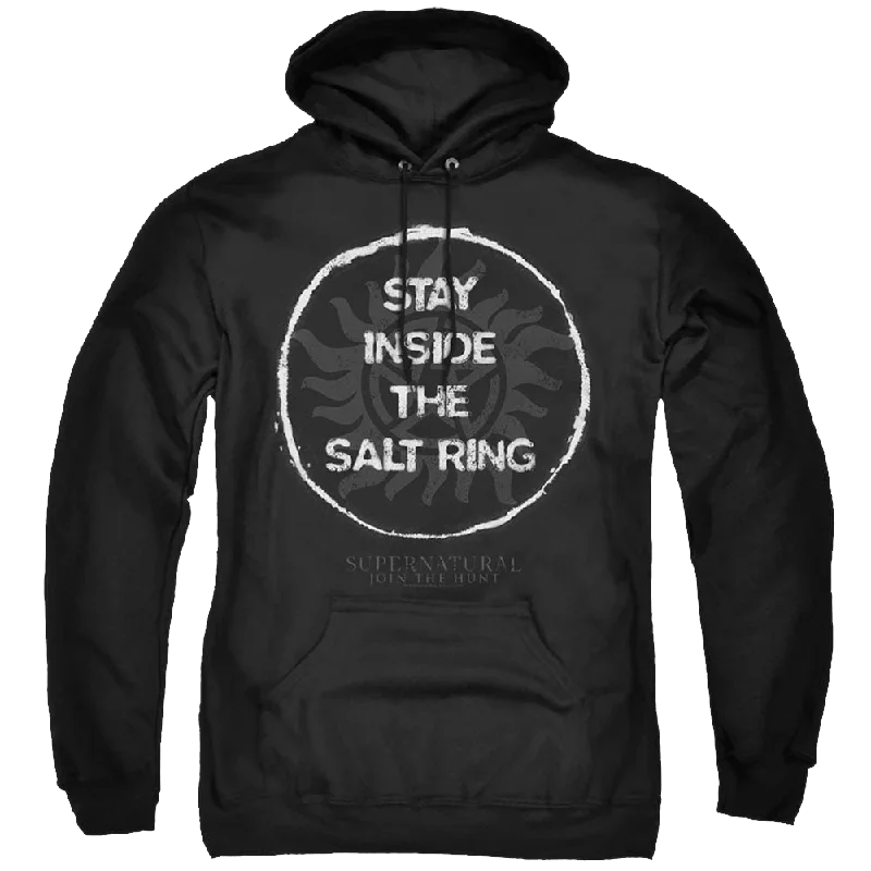 chic pullover hoodieSupernatural Stay Inside The Salt Ring - Pullover Hoodie