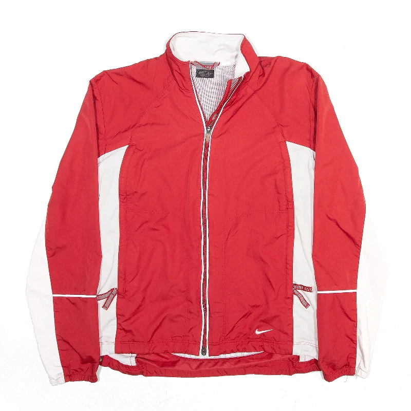 street style coatNIKE Sport Red Track Jacket Womens S