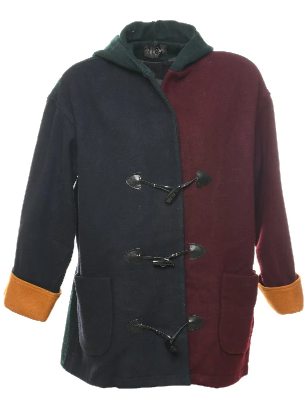 casual sports coatDark Green Duffle Coat - L