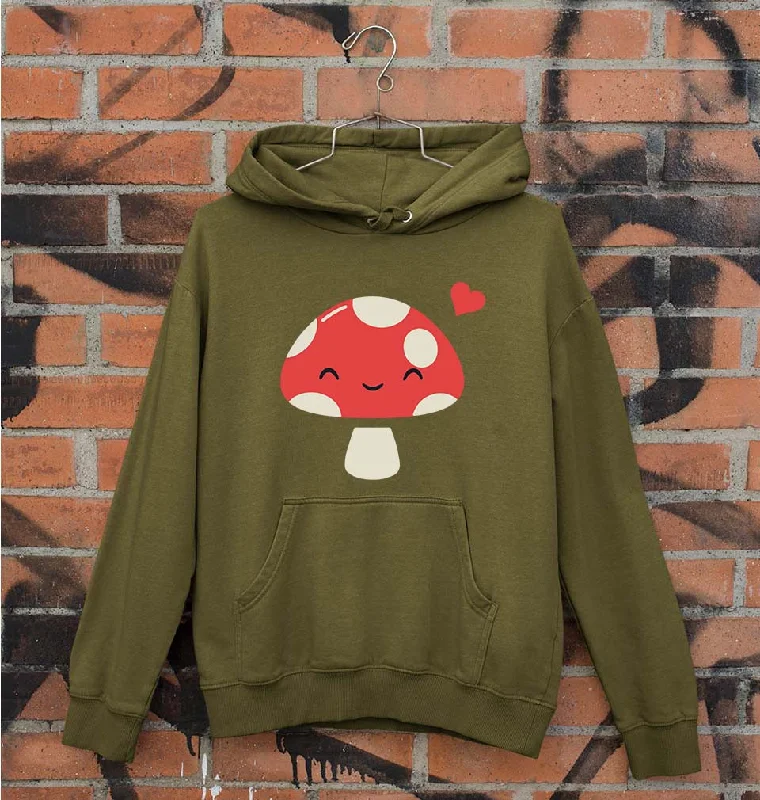 minimalist hooded sweatshirtMushroom Unisex Hoodie for Men/Women