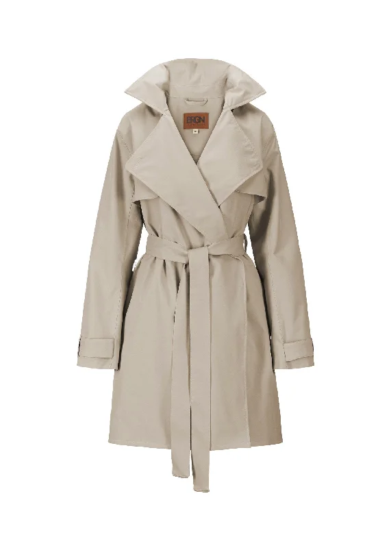 fashionable quilted coatYr'en Coat - Sand