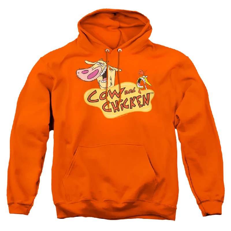 sleek hoodieCow & Chicken Logo - Pullover Hoodie