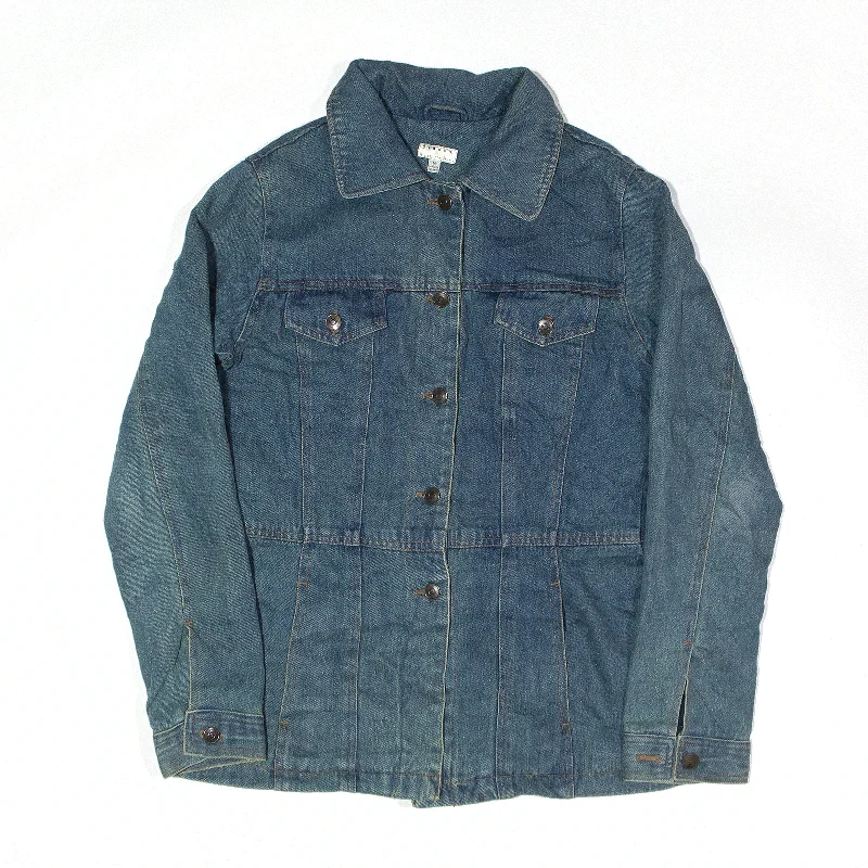 soft shell coatGIACCA Jacket Blue 90s Denim Womens M