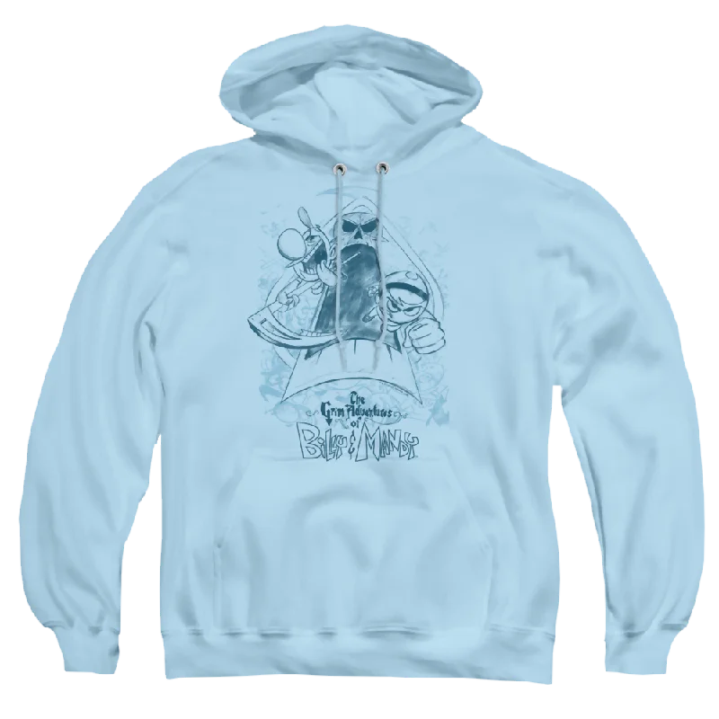 casual fit hoodieGrim Adventures of Billy & Mandy, The Sketched - Pullover Hoodie