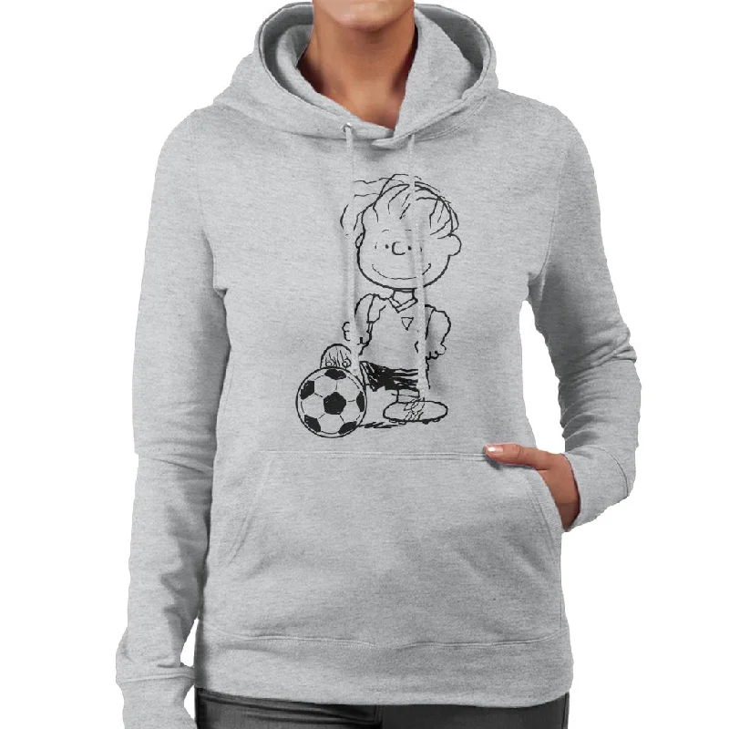 classic hoodiePeanuts Football Linus Van Pelt Skills Women's Hooded Sweatshirt