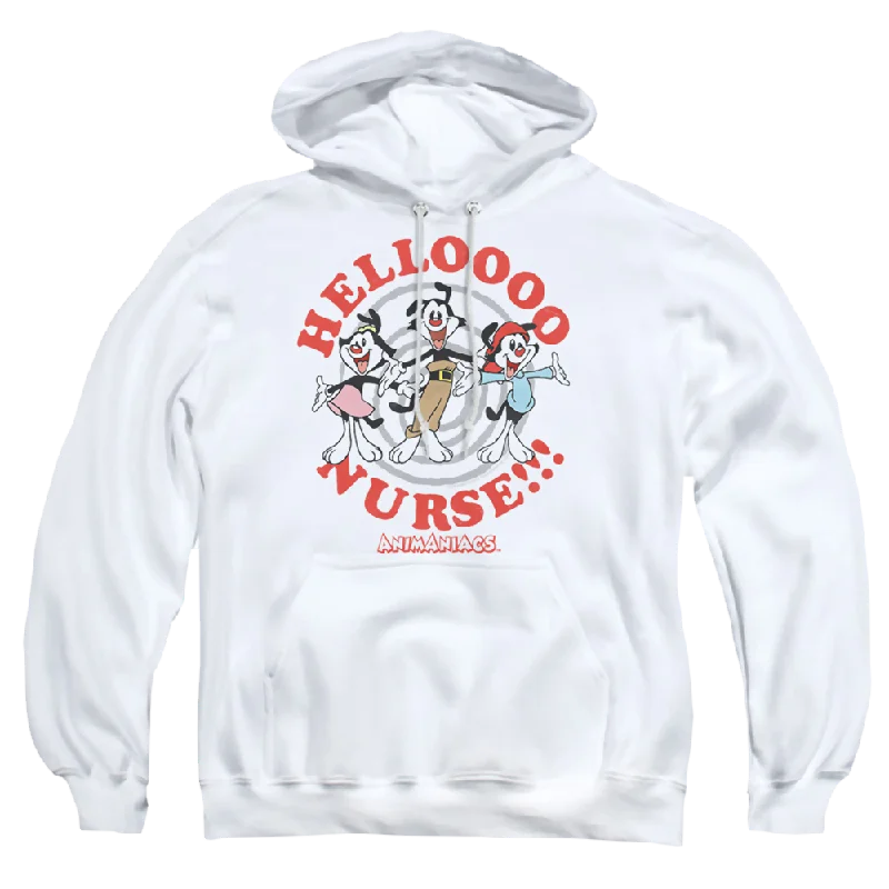 fashion-forward hoodieAnimaniacs Hello Nurse - Pullover Hoodie