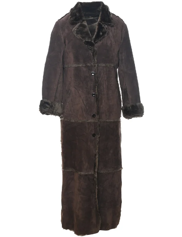 contemporary trench coatSingle Breasted Coat - L