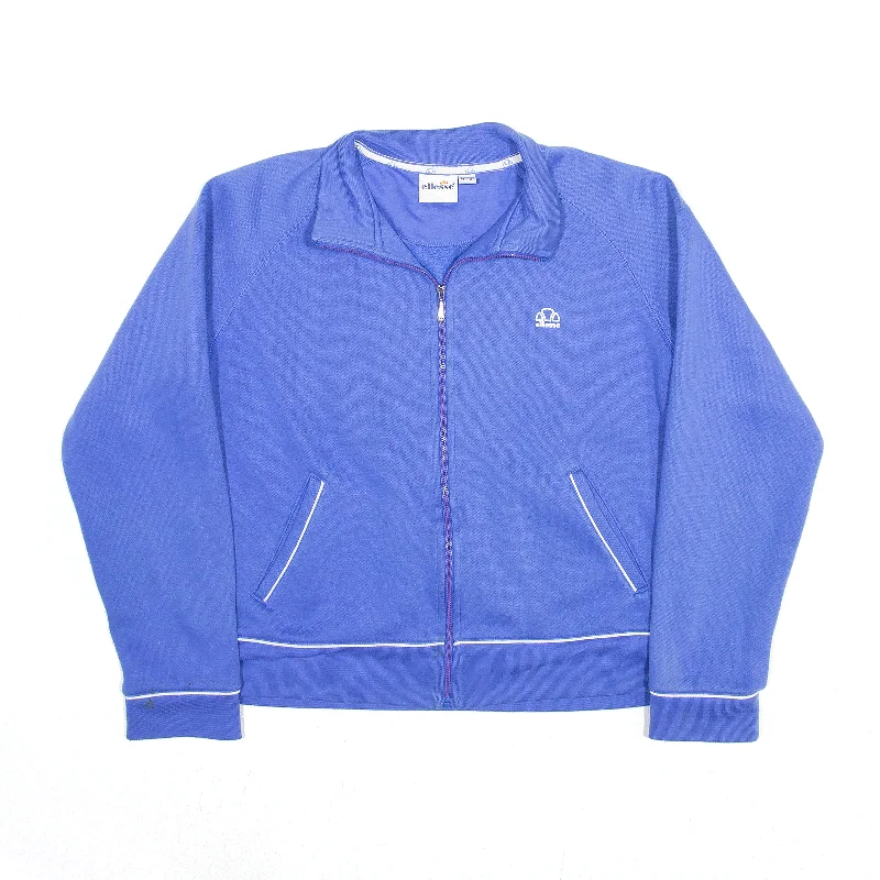 fashion coat with hoodELLESSE Sport Blue Track Jacket Womens M