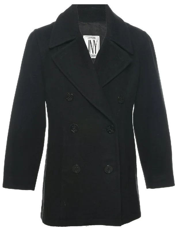 trendy casual outerwearWool Jones New York Peacoat - S