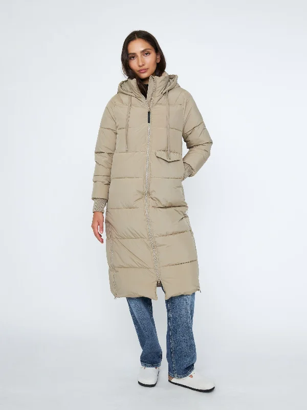 warm trench coatUltra Chill Ciara Long Puffer