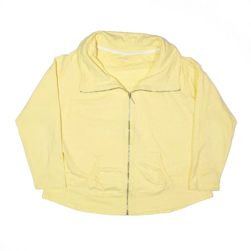 retro coatCALVIN KLEIN Jacket Yellow Track Womens 2XL