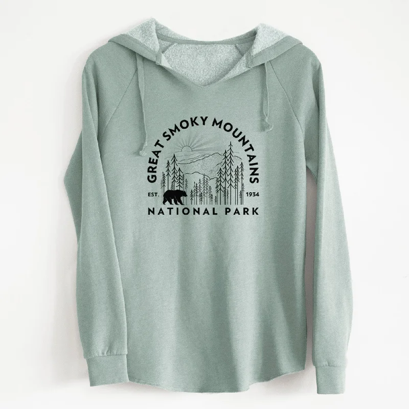 oversized gym sweatshirtGreat Smoky Mountains National Park - Cali Wave Hooded Sweatshirt