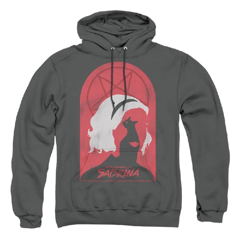 comfortable hooded sweatshirtChilling Adventures Of Sabrina Sabrina And Salem - Pullover Hoodie