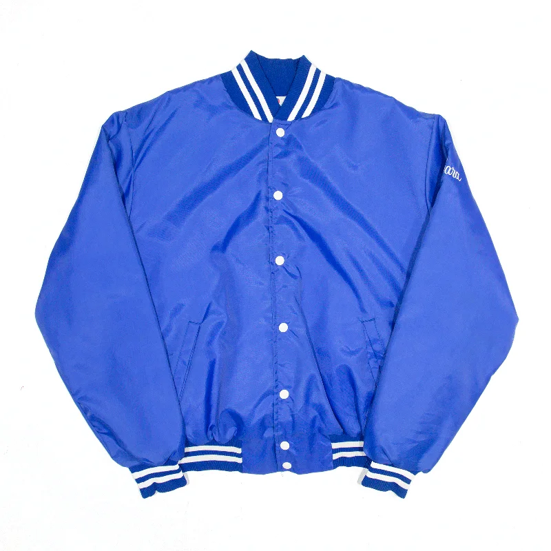 lightweight outerwearRENNOC Down East Dancers Massachusetts Blue 90s Bomber Jacket Womens L