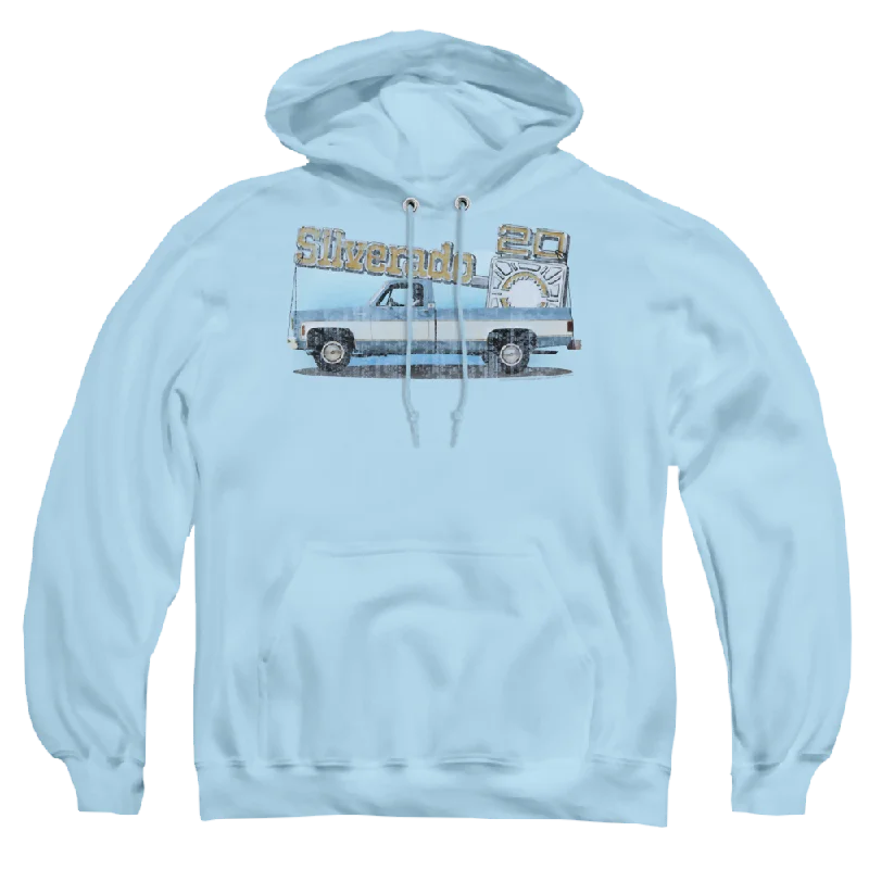 fitted hoodieChevrolet Old Silverado Sketch - Pullover Hoodie