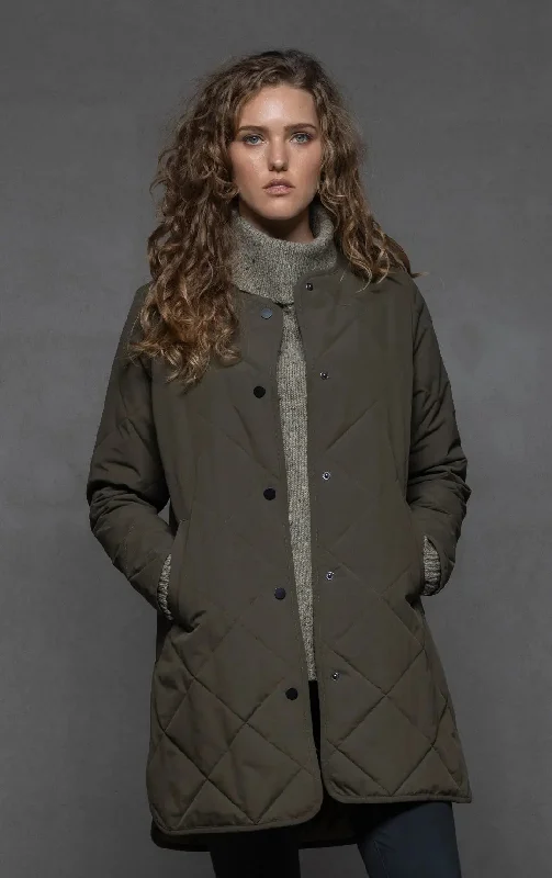 winter coatQUILTED PRIMALOFT COAT