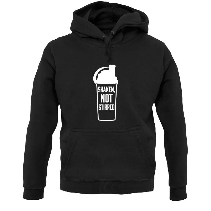 relaxed fit hooded sweatshirtShaken Not Stirred (Protein Shake) Unisex Hoodie