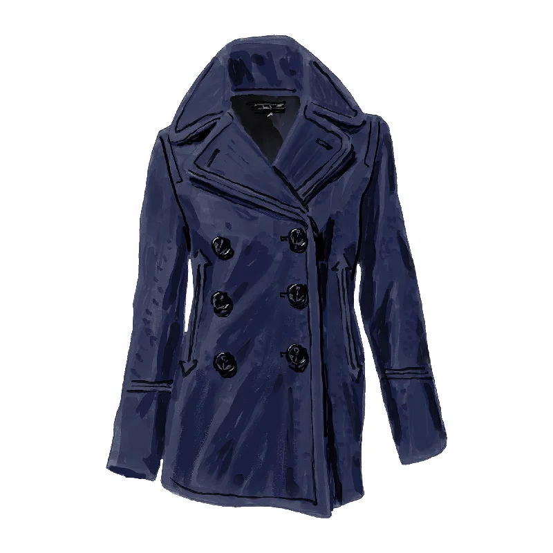 lightweight winter coatWomen's U.S. Navy Peacoat