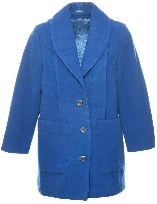 classic jacketSingle Breasted Wool Coat - M