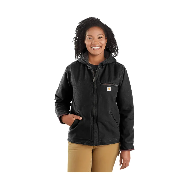 minimalist jacketCarhartt Women's Sherpa Lined Jacket - Black