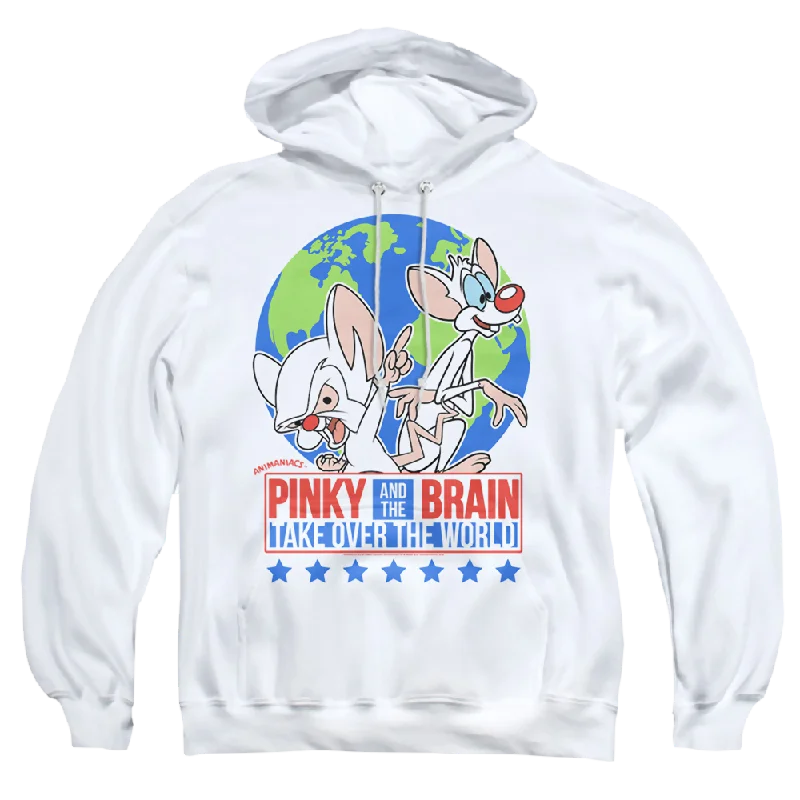 oversized pullover hoodiePinky And The Brain Campaign - Pullover Hoodie